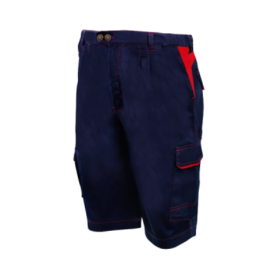 Bermuda de travail bicolore...