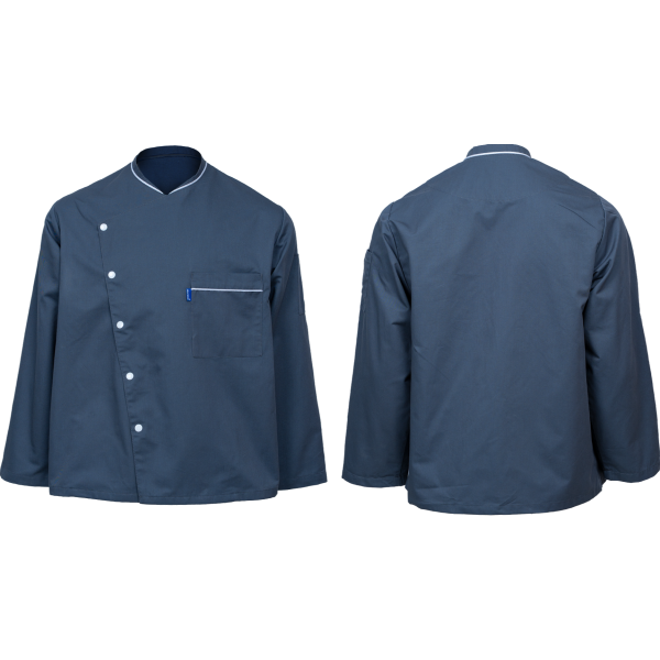 Veste de cuisine homme avec manches réglables