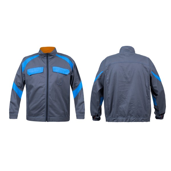 Veste de travail homme col chemisier